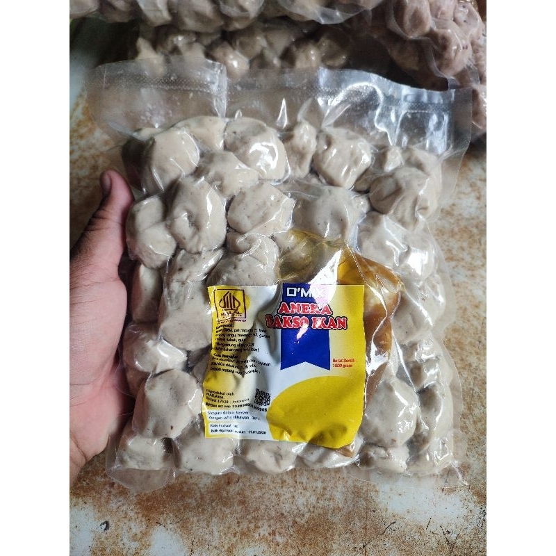 

bakso ikan tenggiri 1000 g plus bumbu