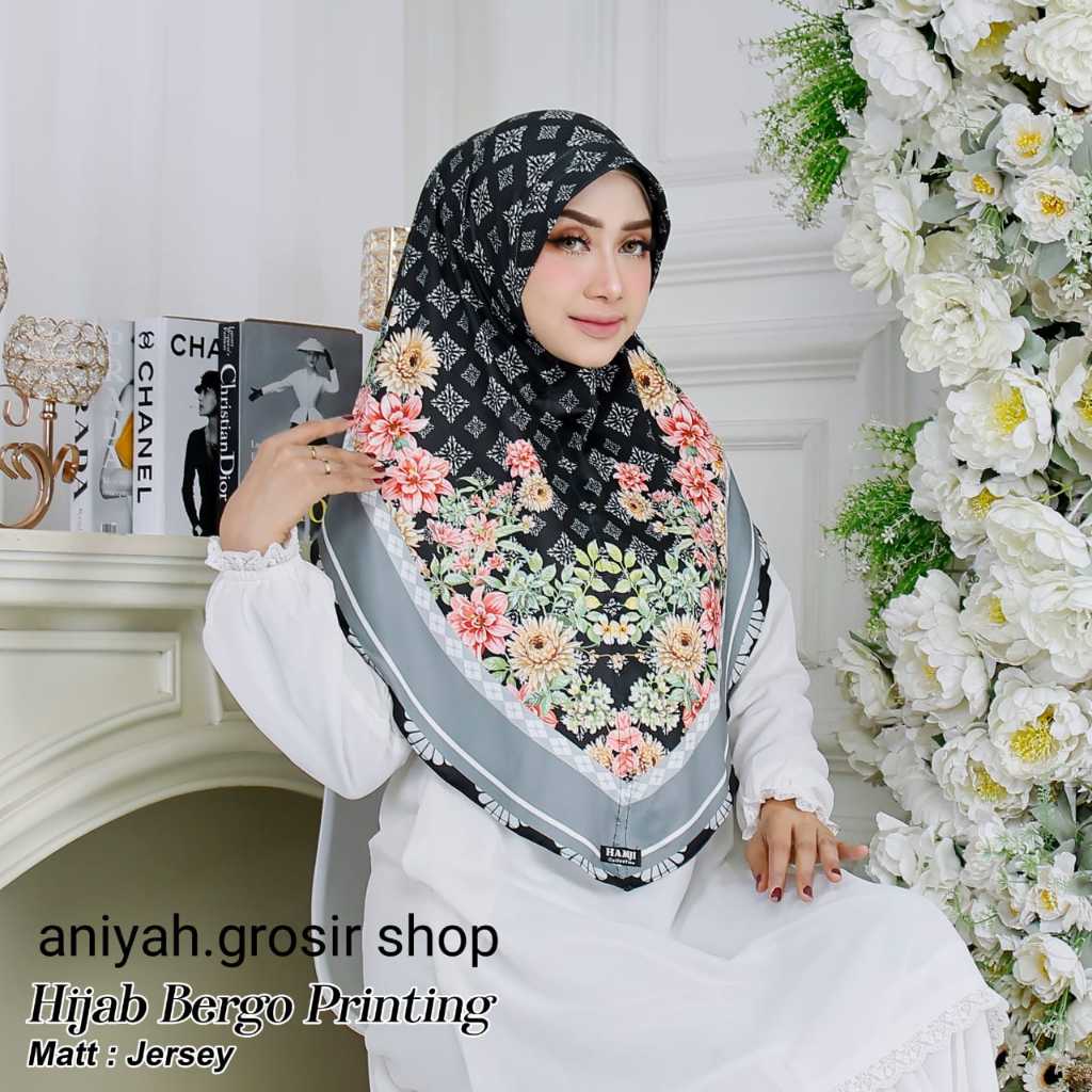 krudung bergo motif jersy printing hijab dewasa perempuan paling laris aniyah.grosir shop
