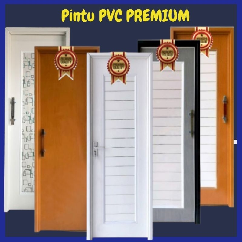 PINTU KAMAR MANDI PVC TEBAL FULL PANEL MINIMALIS DAN MODERN