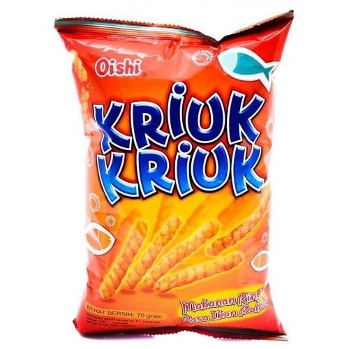 

Oishi Kriuk Kriuk Rasa Ikan Balado 60 gr