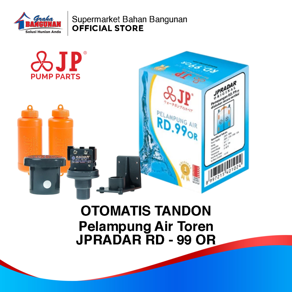 Pelampung Air Otomatis / Pelampung Toren Radar-JP RD.99OR