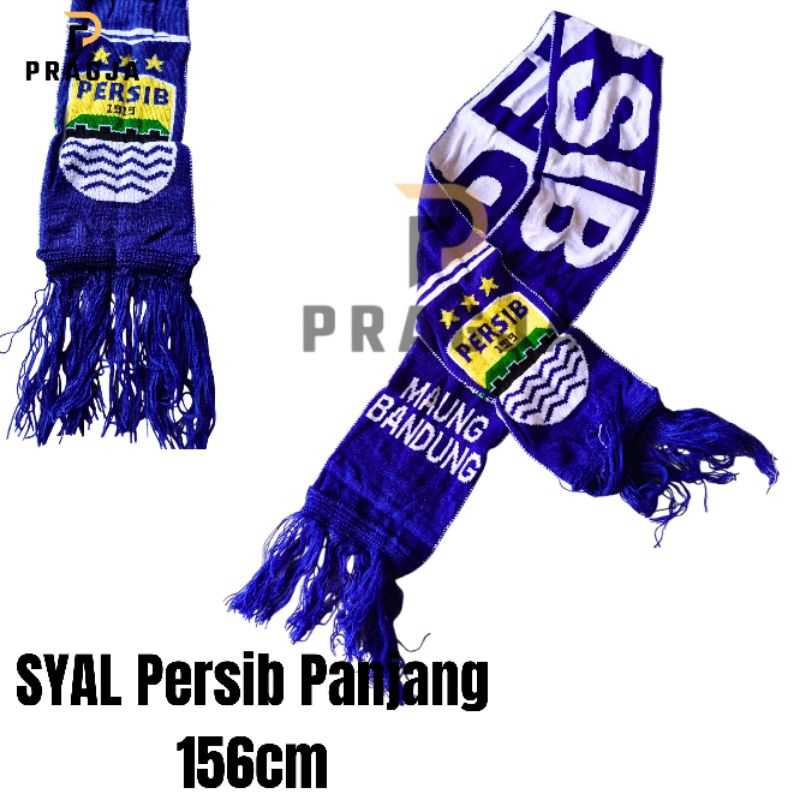 Syal rajut Persib murah persib bandung