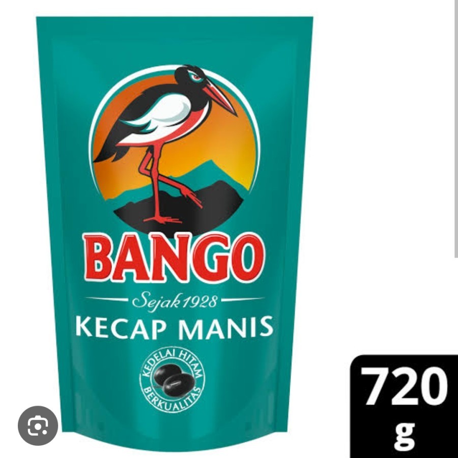 

BANGO kecap hitam manis 720 GRAM