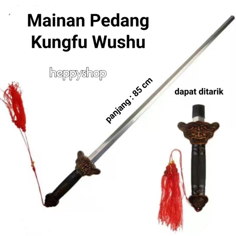 Mainan Pedang Kungfu Wushu Warrior