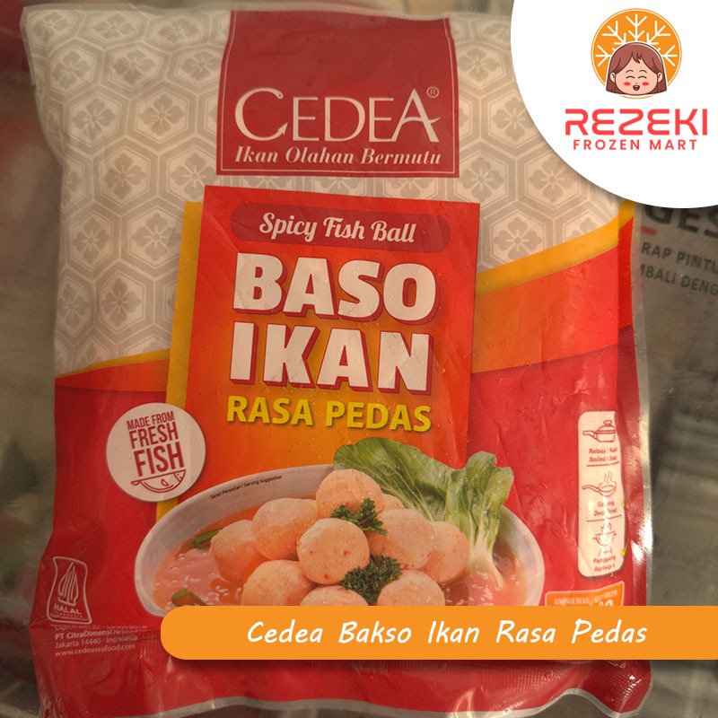 

Cedea Baso Ikan Rasa Pedas 500gr