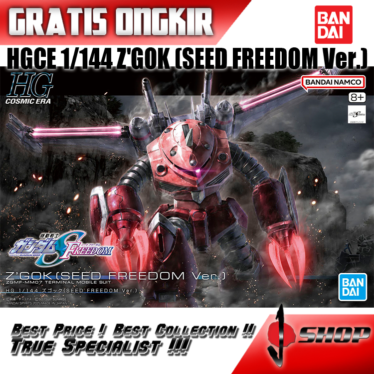 HGCE / HG CE / SEED FREEDOM 1/144 MSM-07 Z'GOK / Z-GOK / ZGOK (SEED FREEDOM VER.)