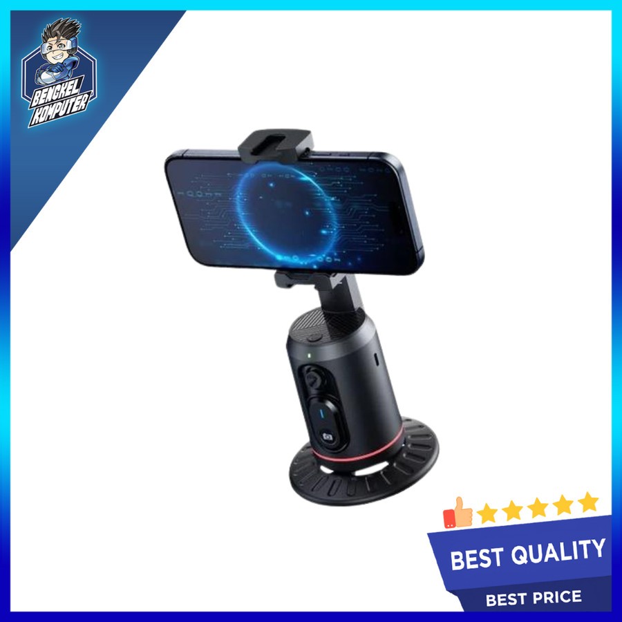 PHONE HOLDER ACOME PG01 WITH FACE TRACKING BLACK