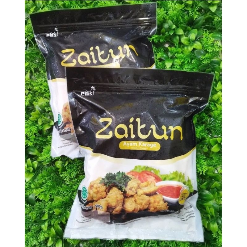 

Zaitun Ayam Karage 500gr, enak dan gurih tinggal digoreng