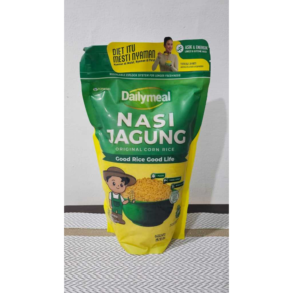 

Dailymeal - Corn Rice / Nasi Jagung 1 kg - Alternatif Sehat untuk Menu Harian Anda