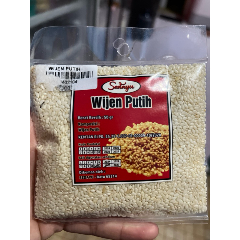

Wijen Putih 50g