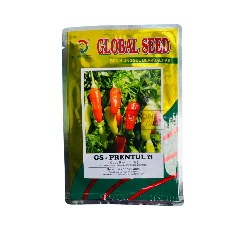 Benih Cabe Cabai Lombok Rawit New PRENTUL fi isi 10 g dari Global Seed