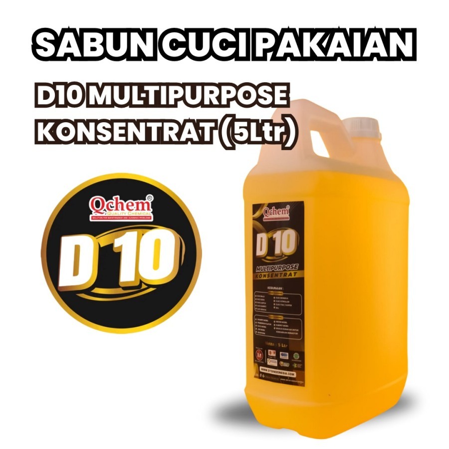 [Promo] Sabun D10 Multipurpose Konsentrat - Sabun Cuci Serba Guna
