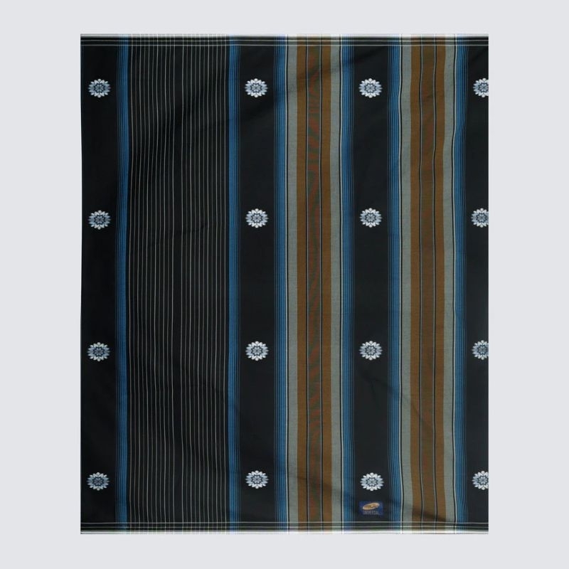 sarung atlas universal 670 songket hitam coklat