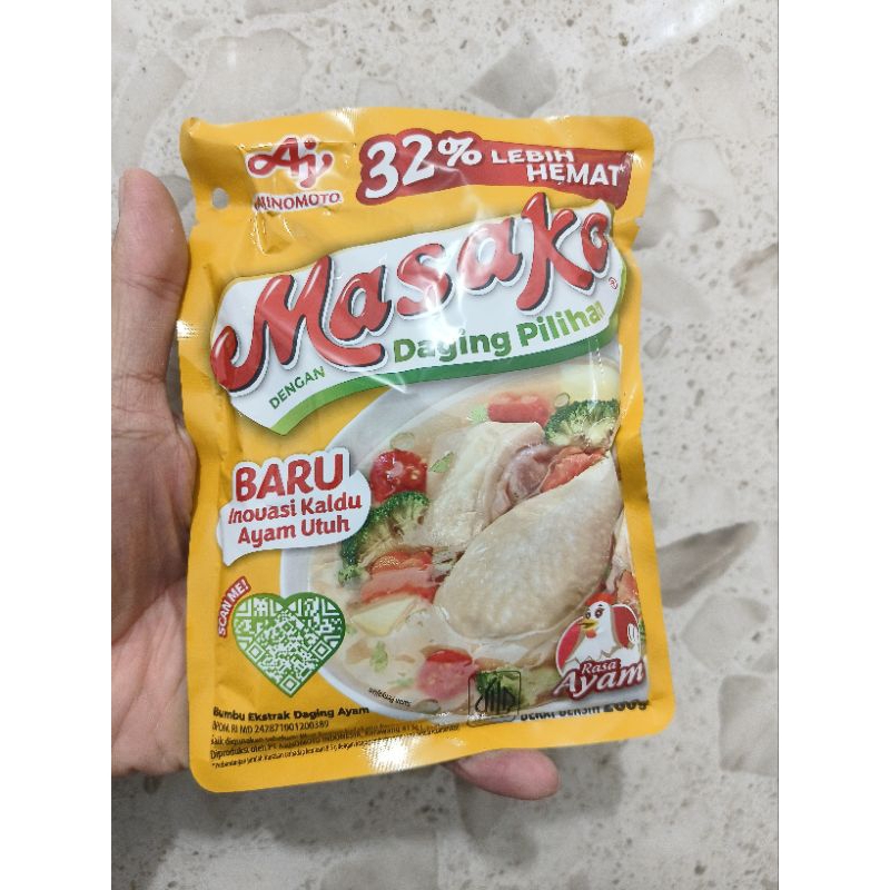 

Masako Bumbu Kaldu Ayam Kemasan 250 Gram