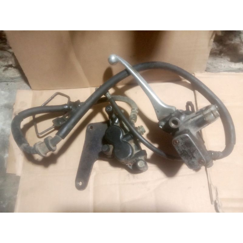 Kaliper+Rem Vario tecno110 karbu original Copotan