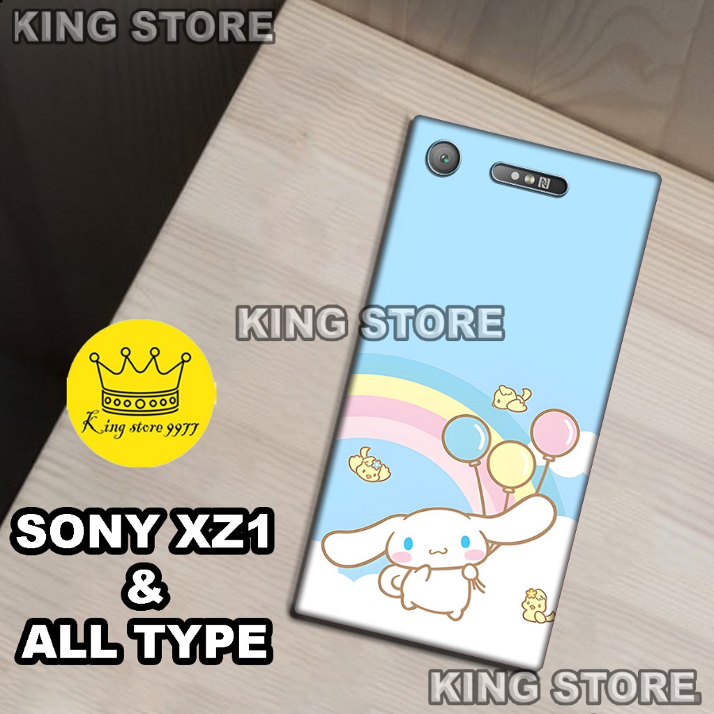 (KS16)  Softcase karet untuk SONY XZ1 Motif gambar karakter Lucu/casing SONY XZ1 terbaru/kesing hp/s