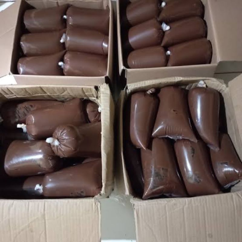 dark coklat cair kiloan 1kg premium topping coklat cair