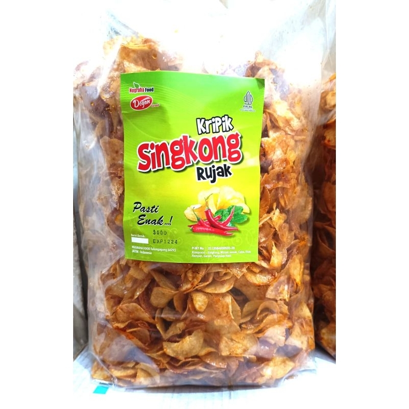 

Kripik Singkong Bumbu Rujak & Balado 3 Kg
