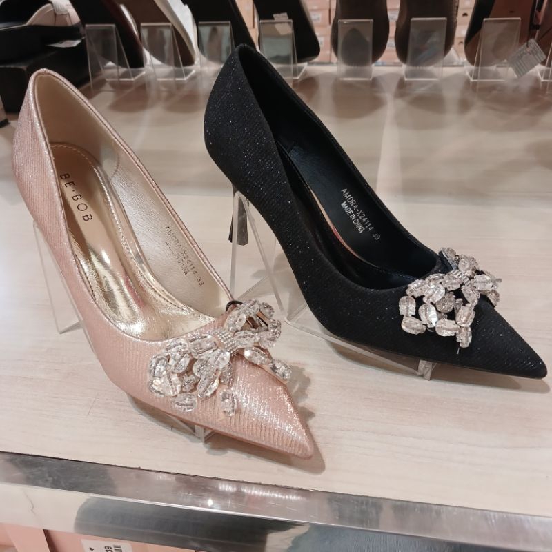 sepatu wanita pesta heels 9cm BEBOB❗️ori by matahari