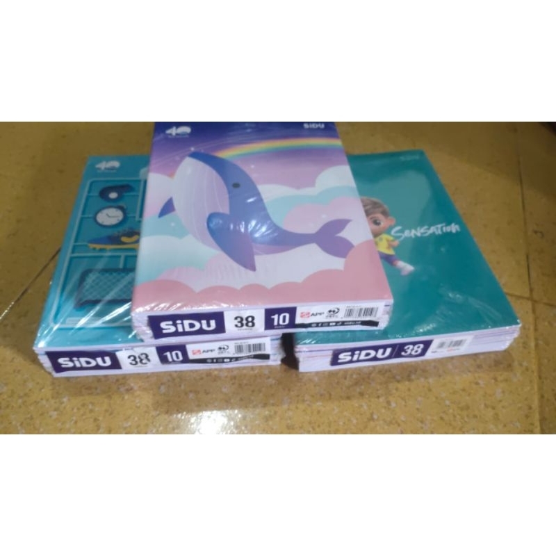 

BUKU TULIS SIDU ISI 38 LEMBAR DAN 40 LEMBAR
