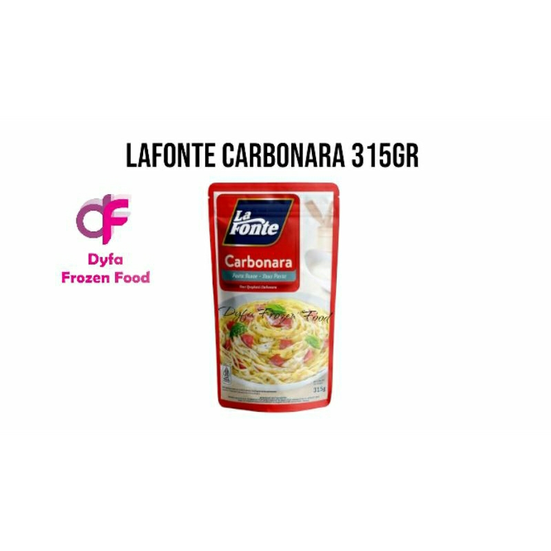 

La fonte Carbonara 315gr