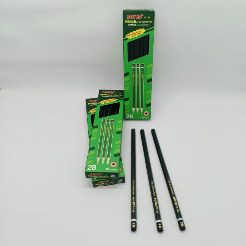 

pensil 2B Joyko p-88 hijau (12 pcs)