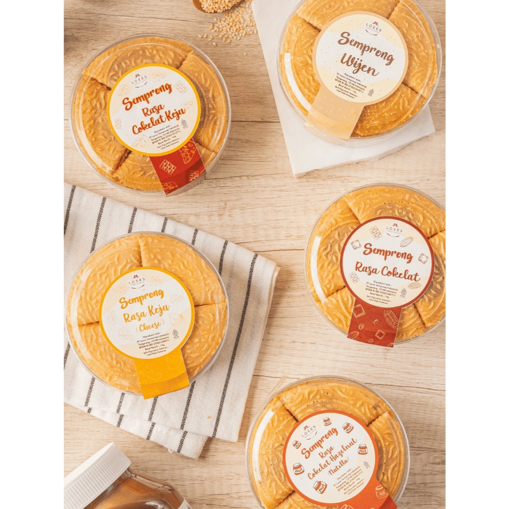 

Loves Semprong Toples Mini - Kue Semprong Renyah, Enak dan Higienis