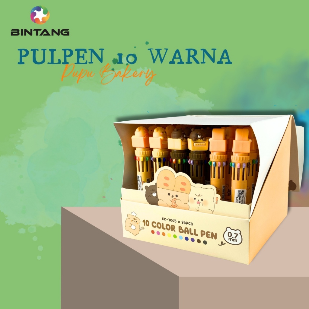 

PULPEN SEPULUH WARNA PUPU BAKERY