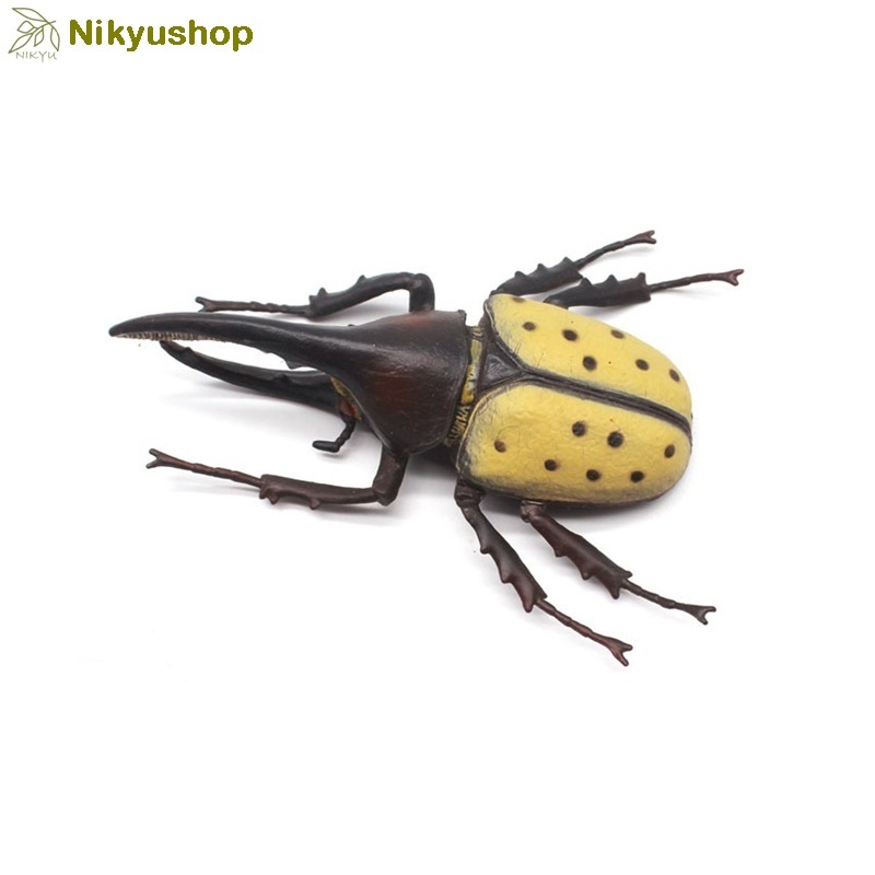 [Nikyushop] Mainan Edukasi Pajangan Figure Hewan Serangga Kumbang Hercules Beetle Insect Animal