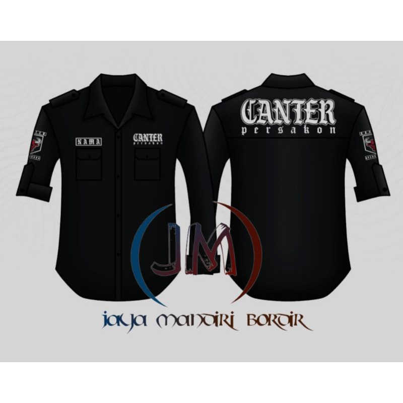 KEMEJA CANTER PERSAKON BORDIR