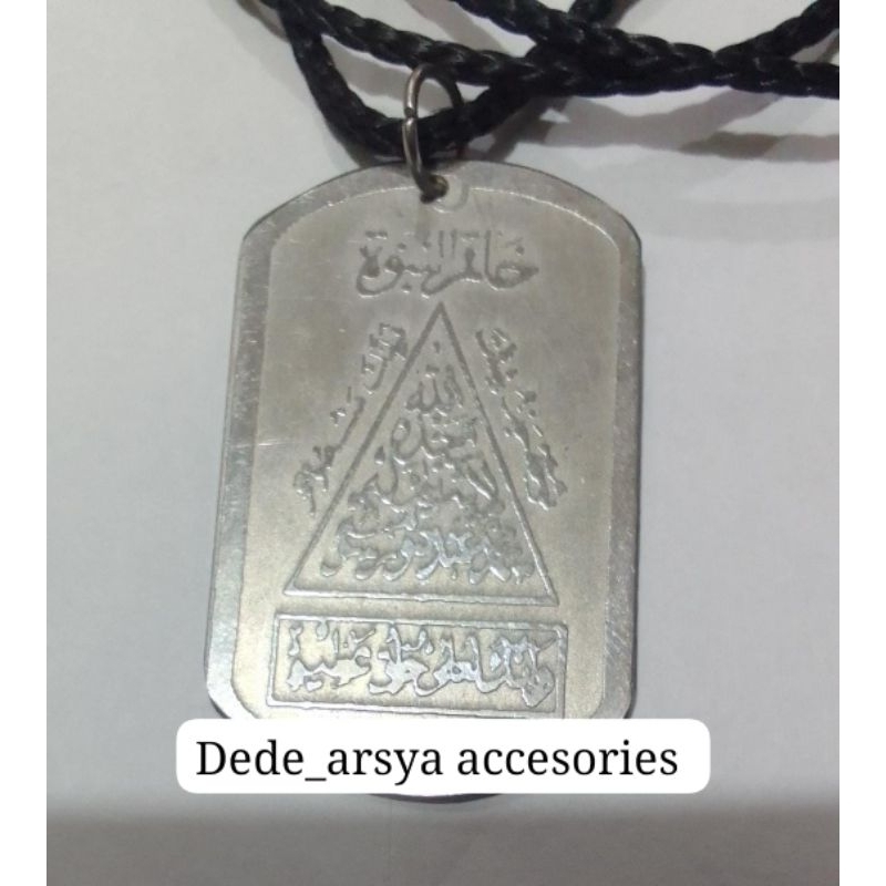 kalung stainless  anak"khotamun nubuwwah