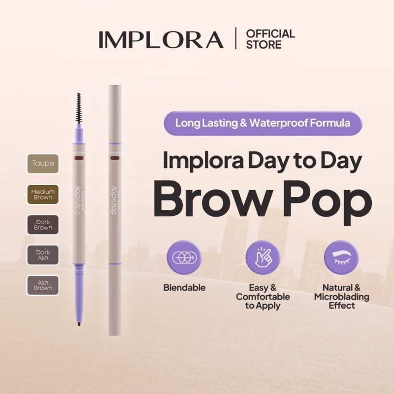 KIYOWO - IMPLORA Day To Day Series Brow Pop / Implora Eyebrow