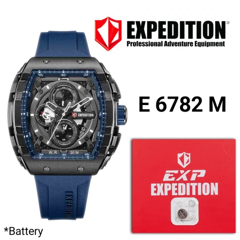 Baterai Jam Tangan Expedition type E6782M