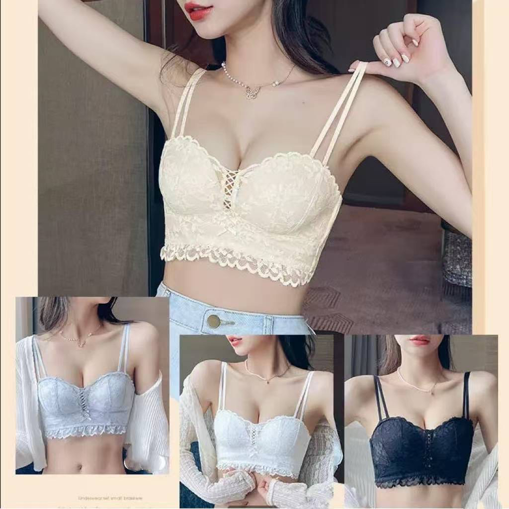 Sayishop Bra BH Push Up No Kawat Wanita Bikini Sport Beha Lingerie Korea Fashion Bralette Remaja Per