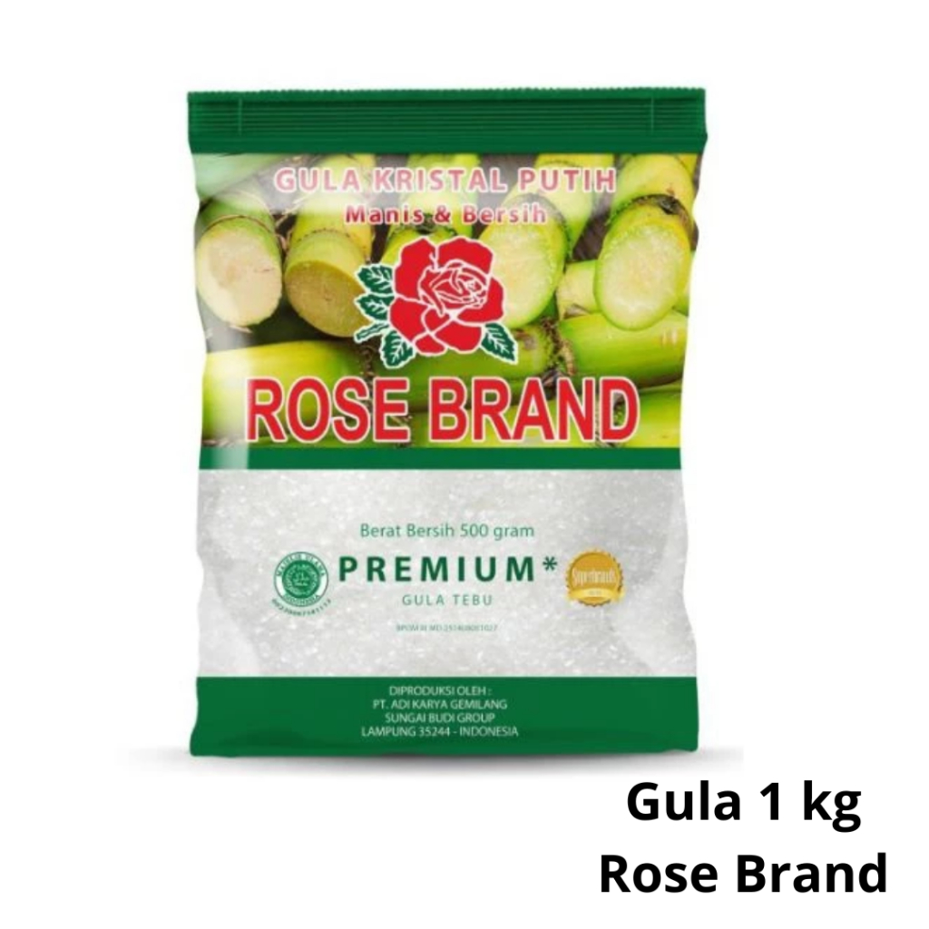 

Gula Pasir Rose Brand Premium 1 kg