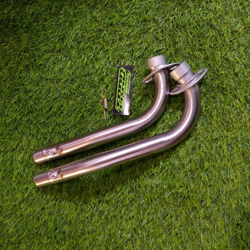 New Deals Leher Depan Knalpot Racing Pipa 28 Motor Vega Jupiter Smash Shogun Grand Supra Kharisma