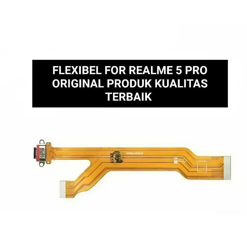 KONEKTOR CAS CHARGER/ FLEXIBLE CAS REALME 5PRO ORIGINAL 100%