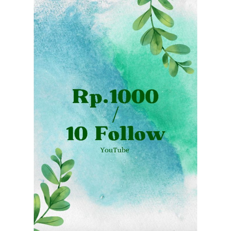 Layanan Jasa Follow - Like - View Akun YouTube & Mobile Legends PERMANEN