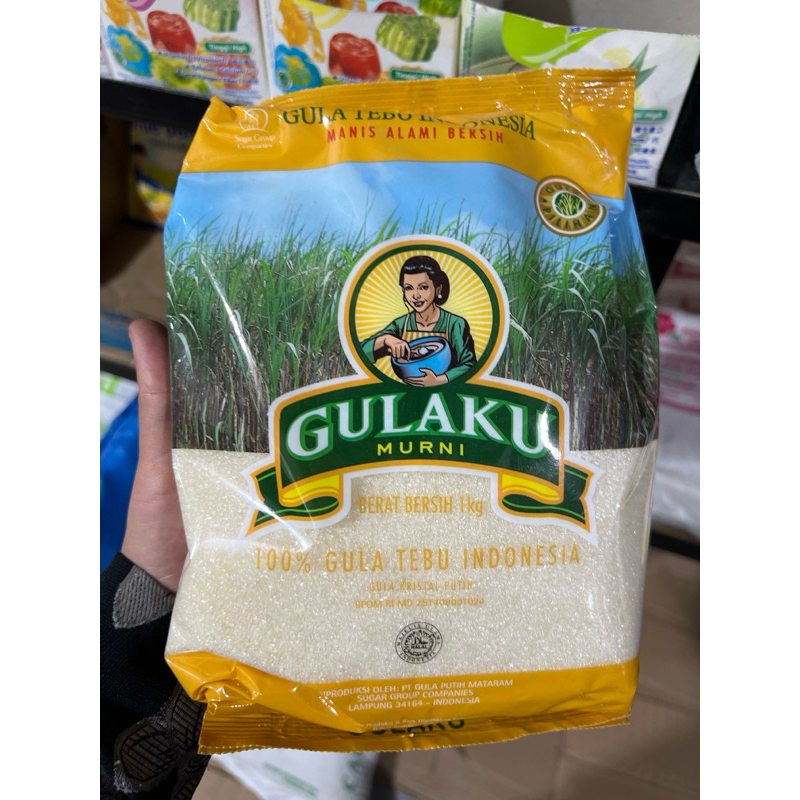 

Gulaku murni gula tebu indonesia 1kg