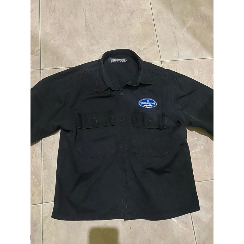 workshirt thanksinsomnia sz L boxy