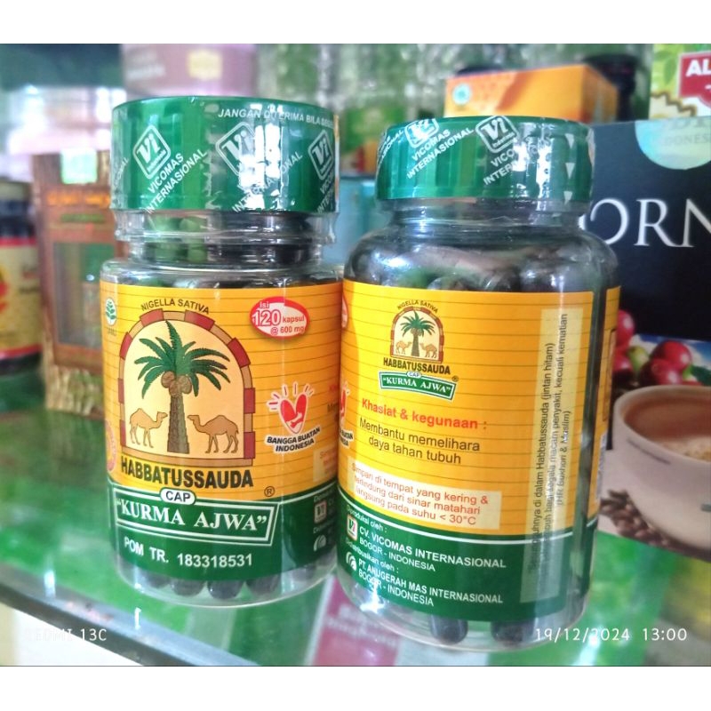 

Habbatussauda Cap Kurma Ajwa - Meningkatkan Imunitas tubuh