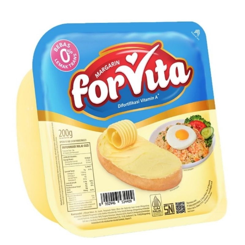 

Forvita Margarine Cup 200g