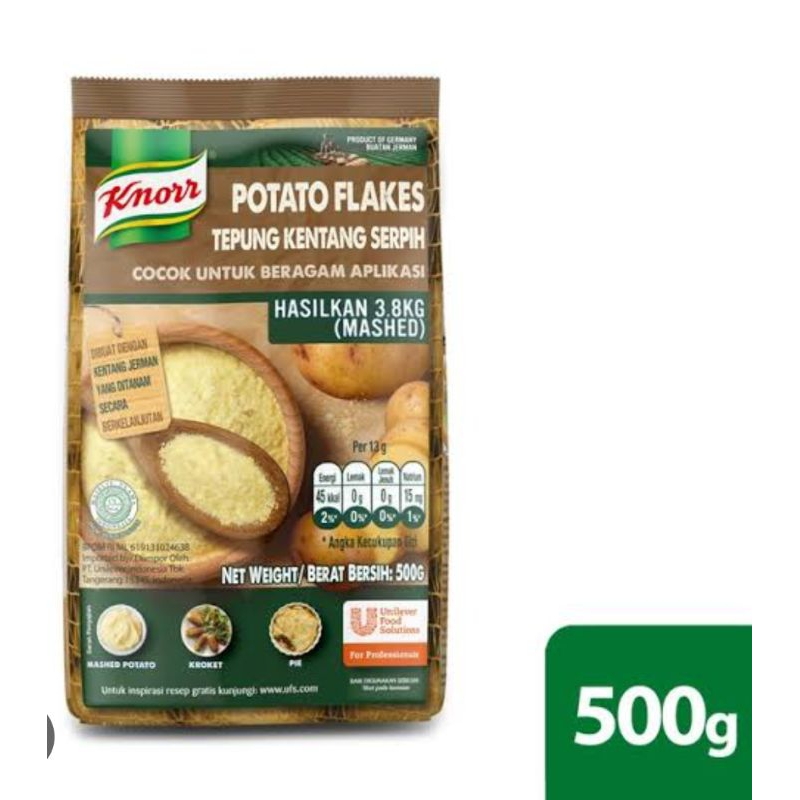 

KNORR POTATO FLAKES 500gram
