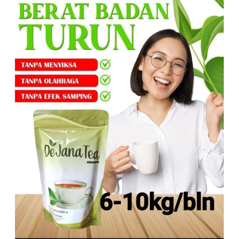

Dejana Slim Tea Penurun BB BPOM (59rb sudah free ongkir, makin banyak order makin murah)