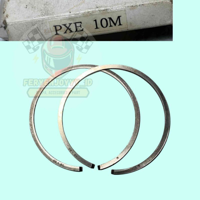RING SEHER PISTON SET 10M VESPA PXE EXCEL EXCLUSIVE PX