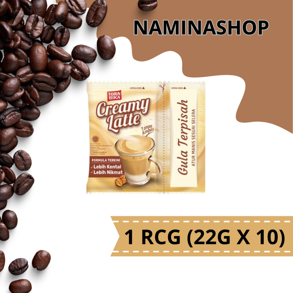 

TORABIKA KOPI INSTANT CREAMY LATTE RCG 10x22g