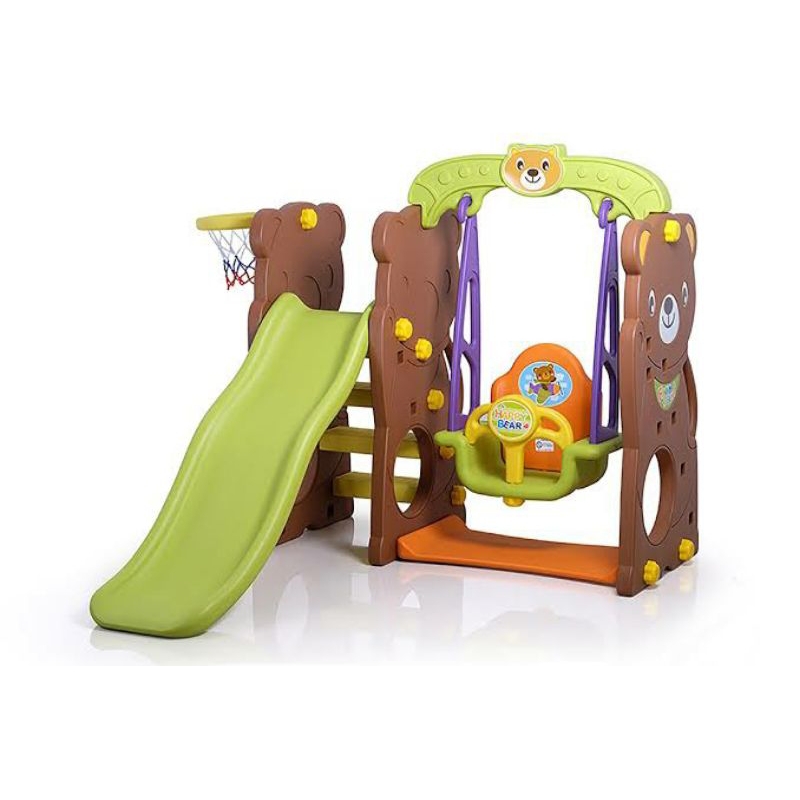 Tobebe slide n swing / Bear slide n swing preloved