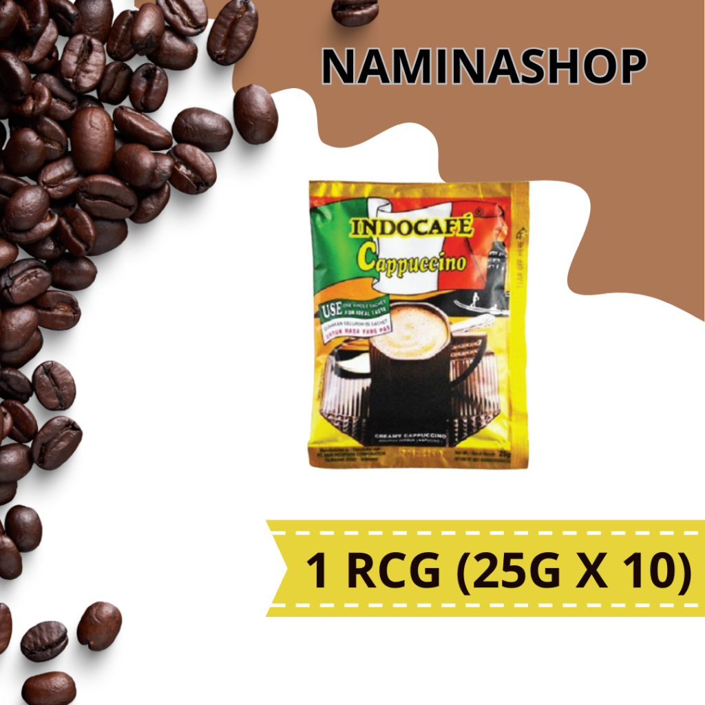 

INDOCAFE CAPPUCCINO PCK 10x25g