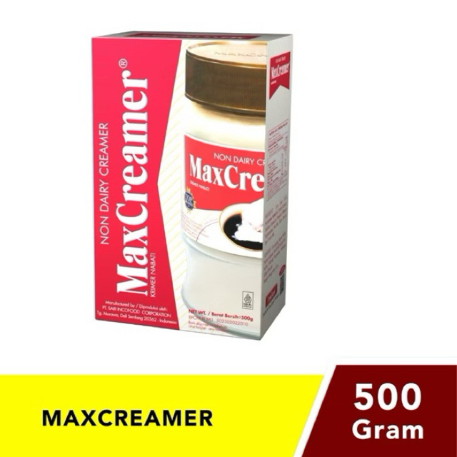 

MaxCreamer Creamer Non Dairy 500gr