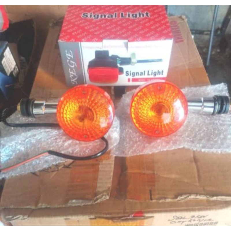 Lampu sen sein Suzuki gp 100 gp 125 ts 100 gt  100 gn 185 gn 125 kualitas terbaik